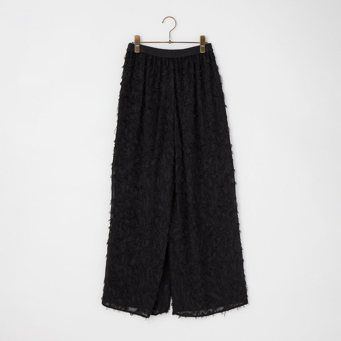 CHIGNON [シニヨン] メッシュジャガードパンツ [3561-010KK] BLACK