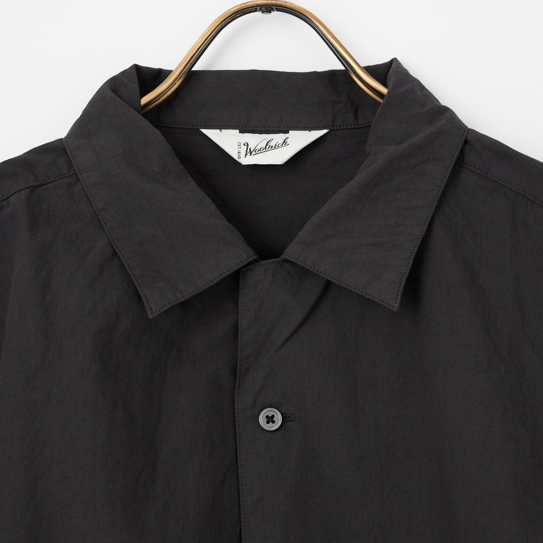WOOLRICH [ウールリッチ] オーガニックコットン カントリーシャツ [WJSI2005] CH CHARCOA
