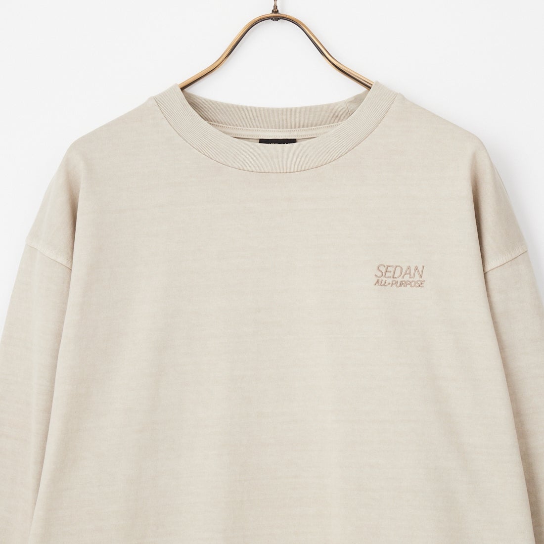 SEDAN ALL-PURPOSE [セダン オールパーパス] ピグメントダイ ロングスリーブTシャツ [SD26S-CT04]  MARBLE STO