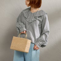 99 BLACK&&モデル身長：158cm 着用サイズ：F&&