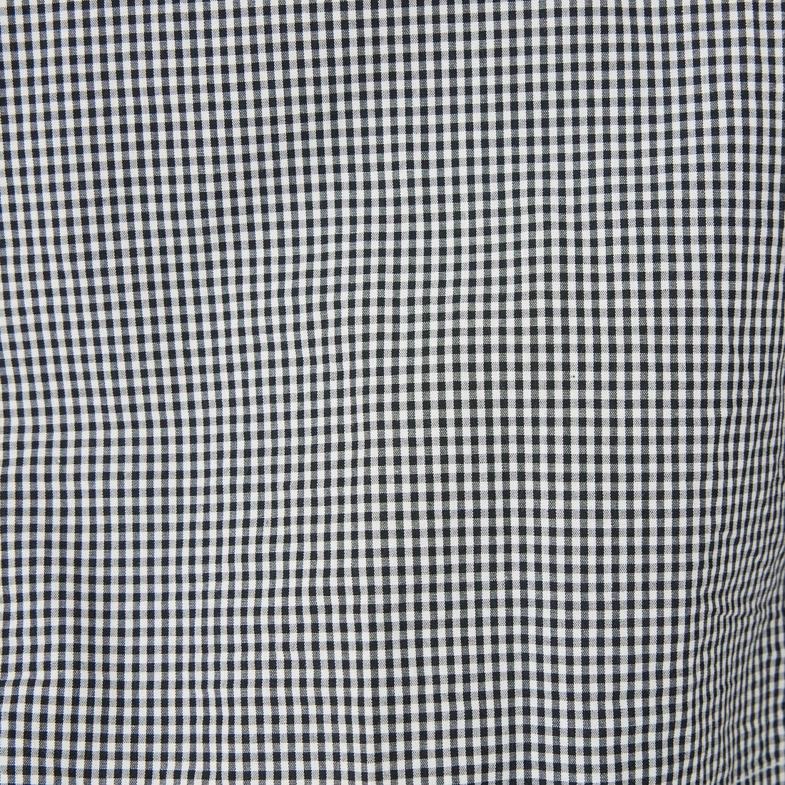 mizuiro ind [ミズイロインド] チェックフリルギャザーカラーシャツ [1-230152] 99 BLACK