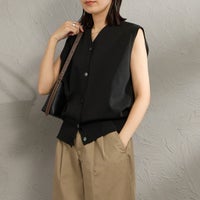 99 BLACK&&モデル身長：160cm 着用サイズ：F&&