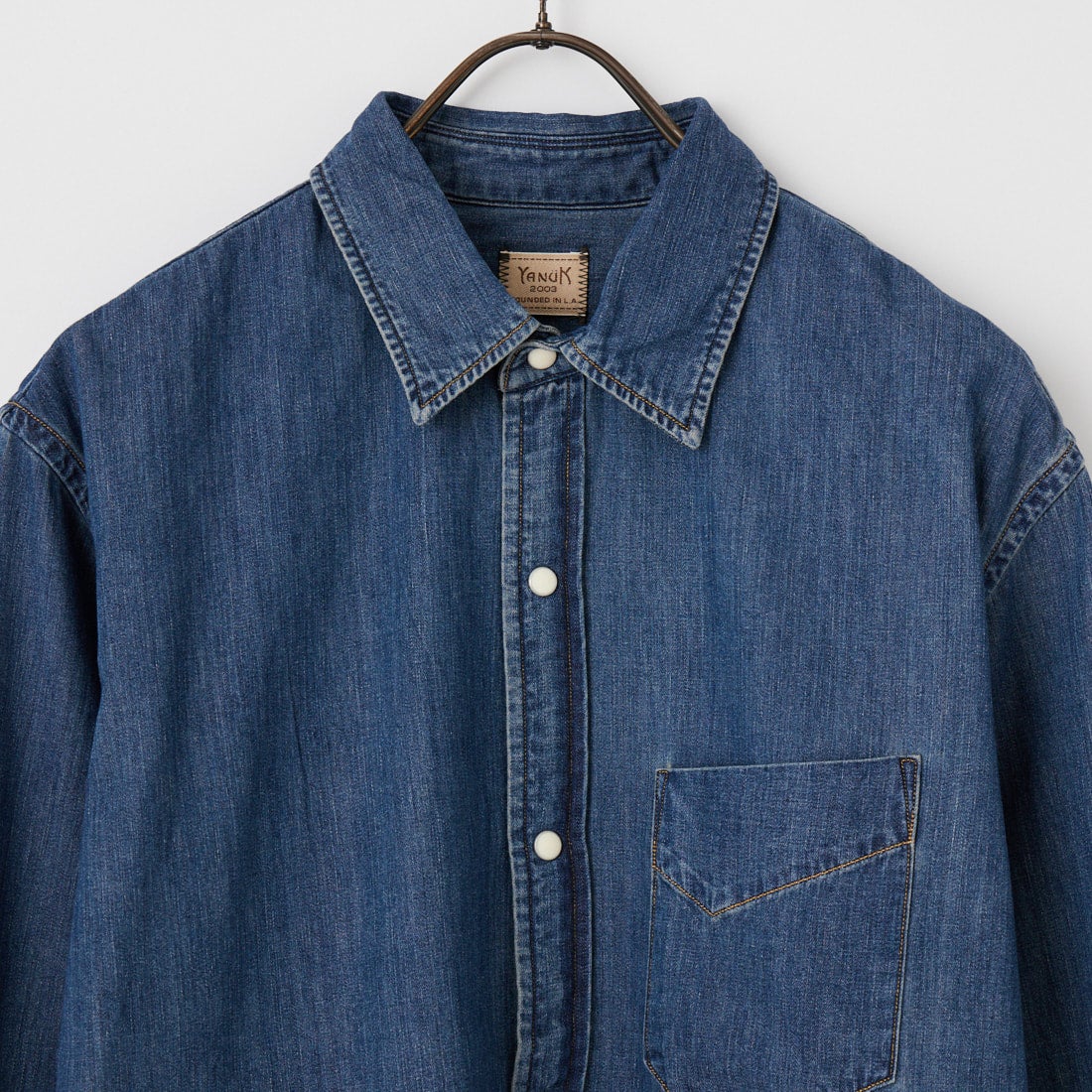 YANUK [ヤヌーク] DENIM SHIRT [57261801] WBL