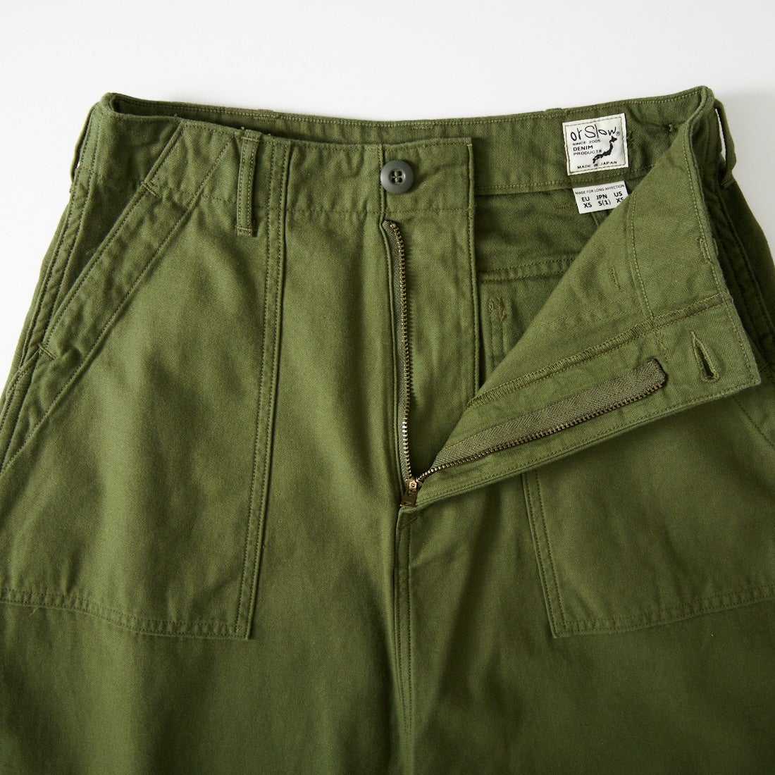 orSlow [オアスロウ] ファティーグスカート [00-4204] R77 D.OLV
