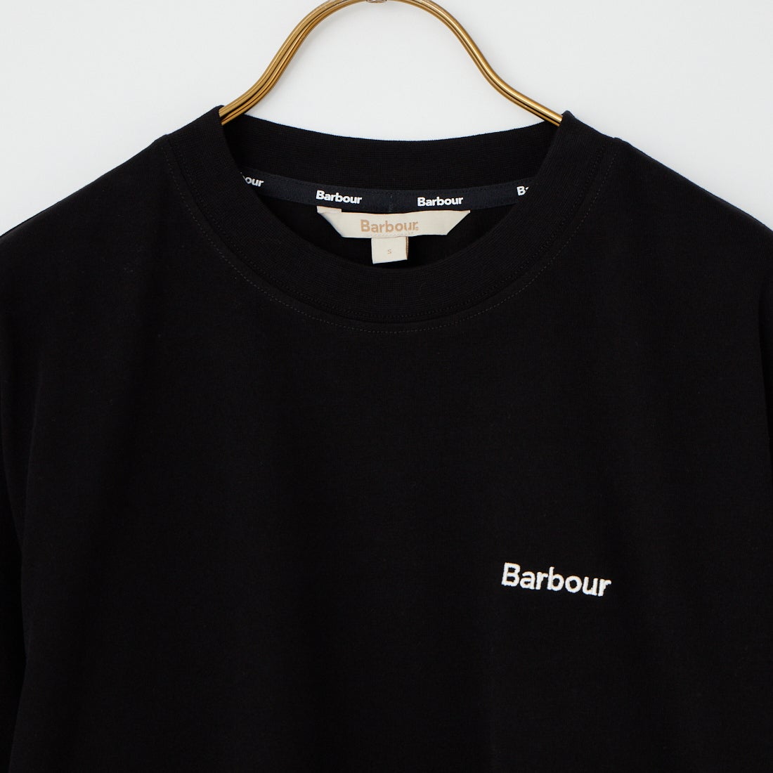 Barbour [バブアー] マージョリー ロゴ刺繍Tシャツ [LTS0707] BK11