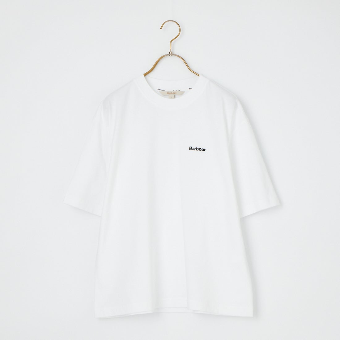 Barbour [バブアー] マージョリー ロゴ刺繍Tシャツ [LTS0707] WH11