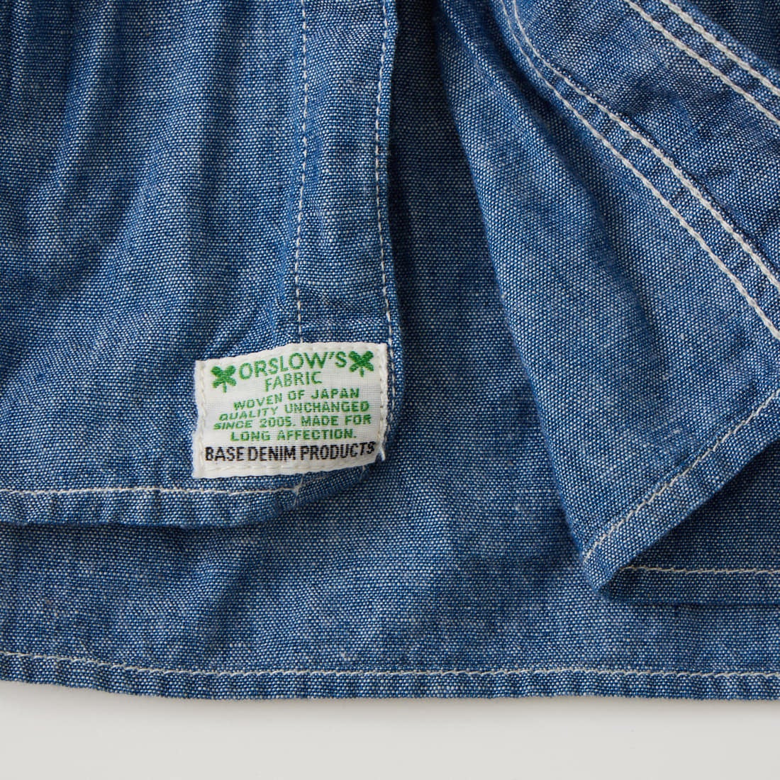 orSlow [オアスロウ] リラックスフィットシャンブレーシャツ [01-8270] 84 CHAMBRA