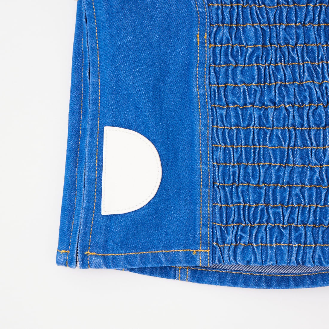 null. [ヌル] デニムビスチェ [153WFT261109] LBLU