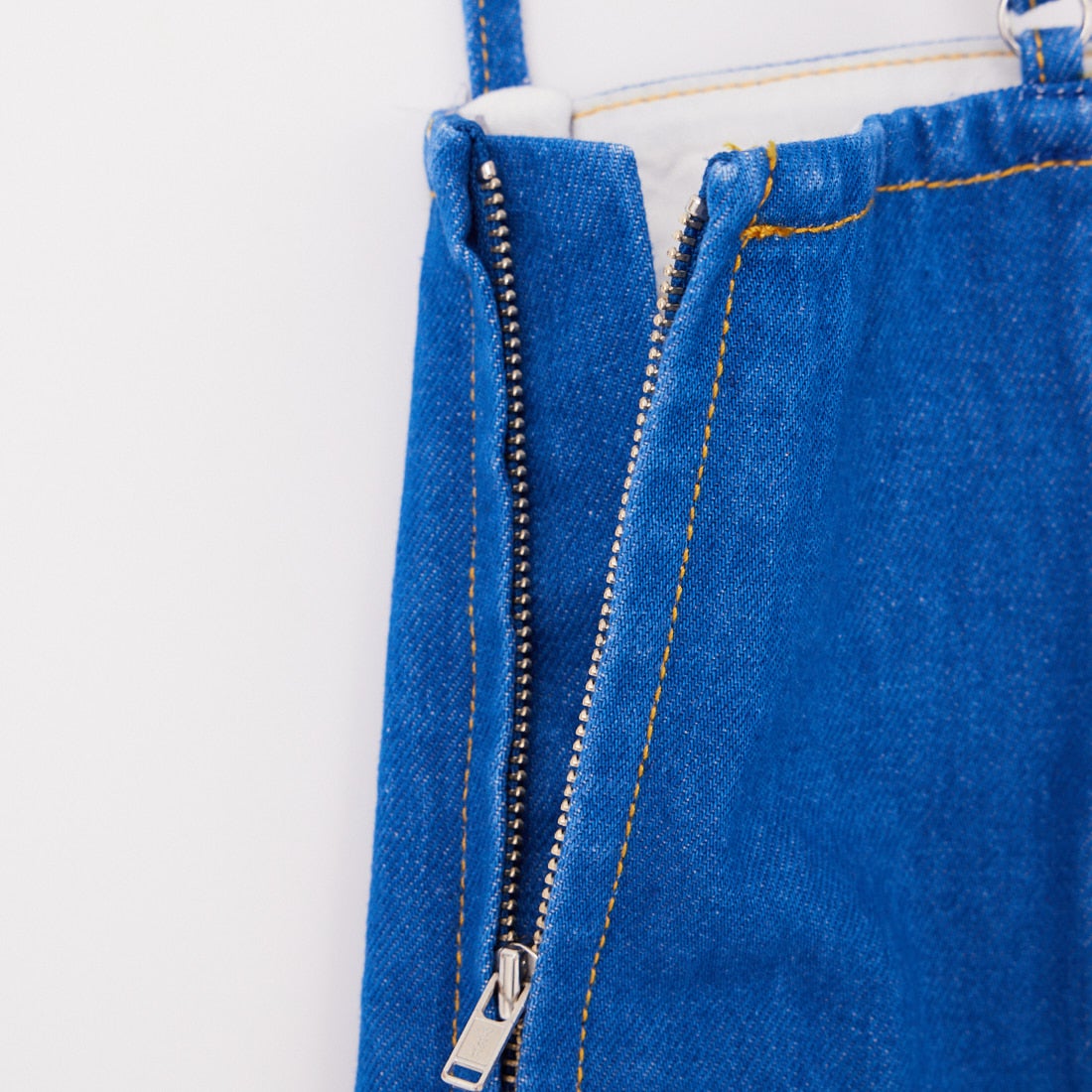 null. [ヌル] デニムビスチェ [153WFT261109] LBLU