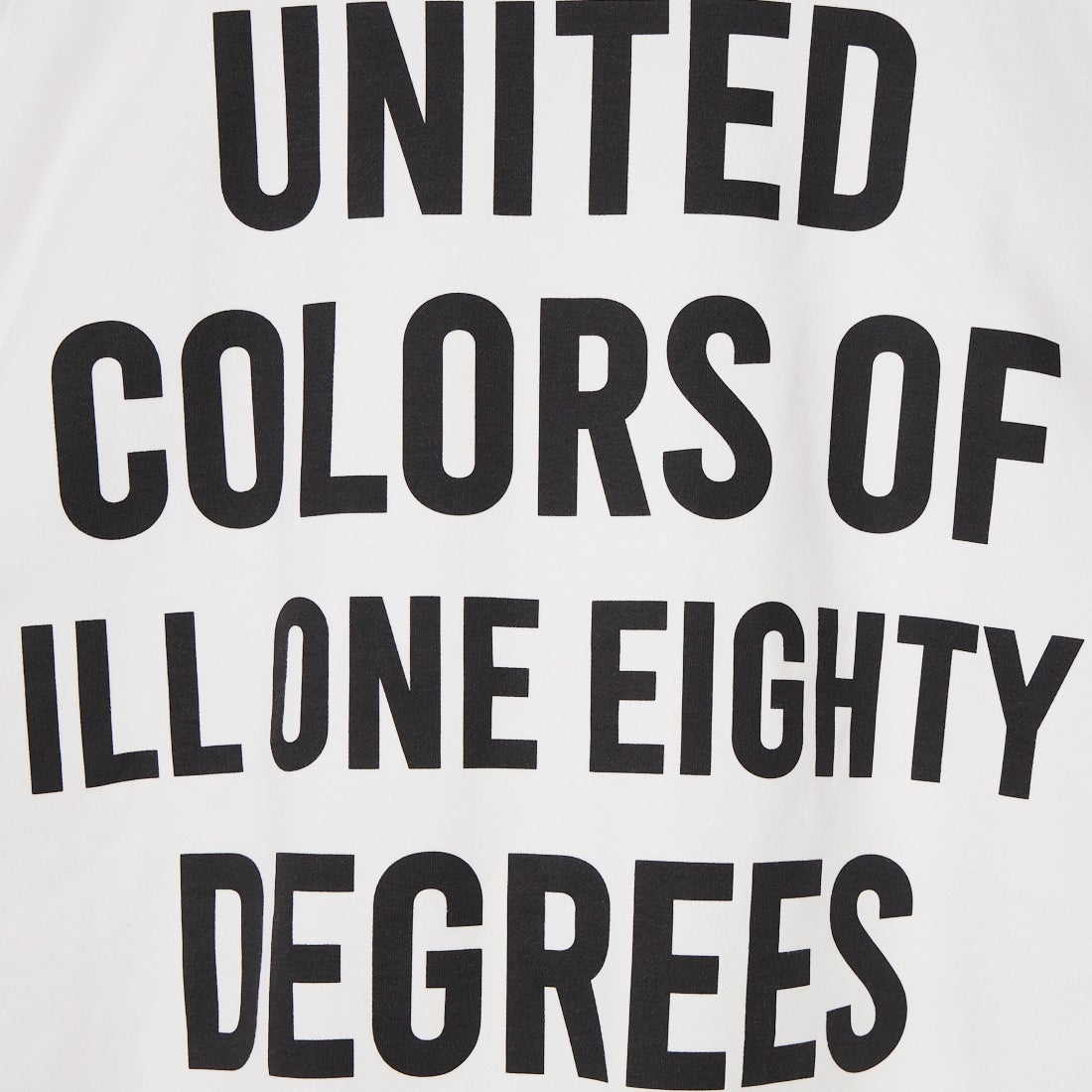 ILL ONE EIGHTY [イル ワンエイティ] スウェットジップブルゾン [ILL261-06] WHITE