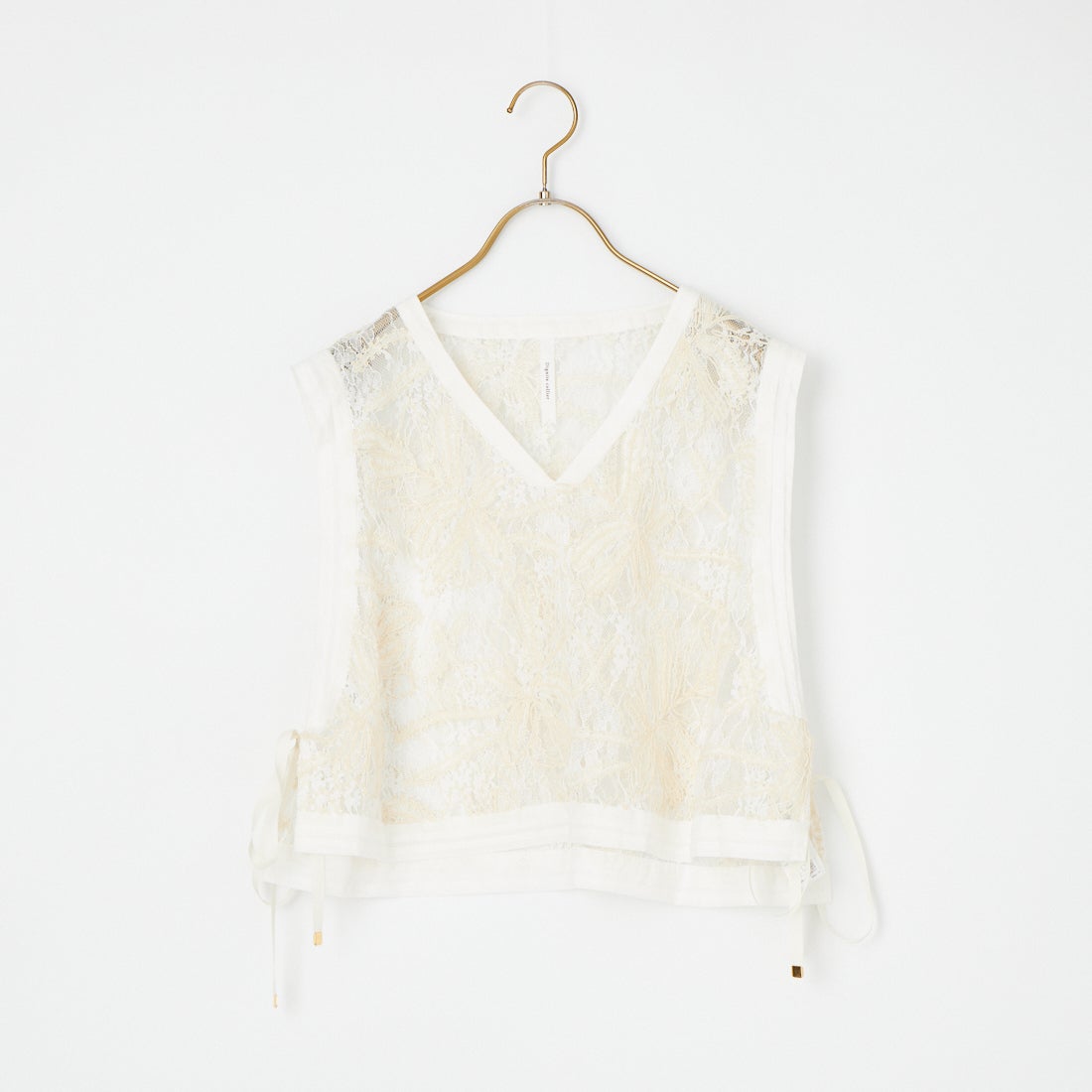 DIGNITE COLLIER [ディニテコリエ] レースベスト [80267107] 031 ｵﾌﾎﾜｲﾄ