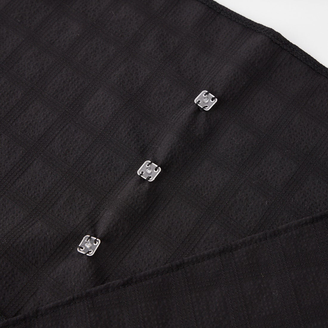 KANGOL [カンゴール] シアサッカードレープ5パネルキャップ [261069625] 01 BLACK