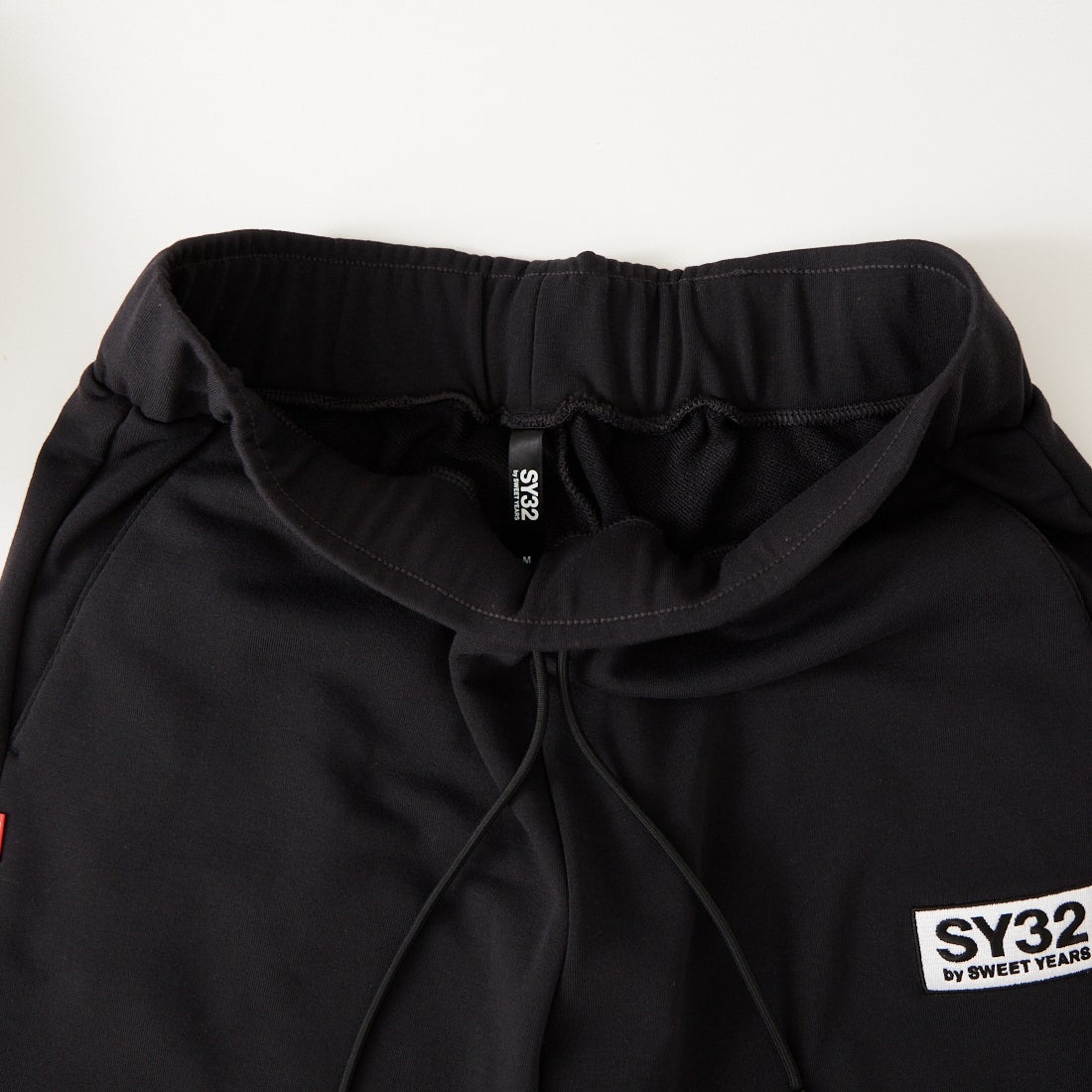 SY32 [エスワイサーティトゥ] ベーシックボックスロゴ ショートパンツ [32-26SN1-27] BLACK