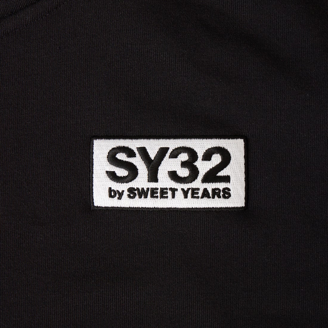 SY32 [エスワイサーティトゥ] ベーシックボックスロゴ ジップフーディ [32-26SN1-26] BLACK