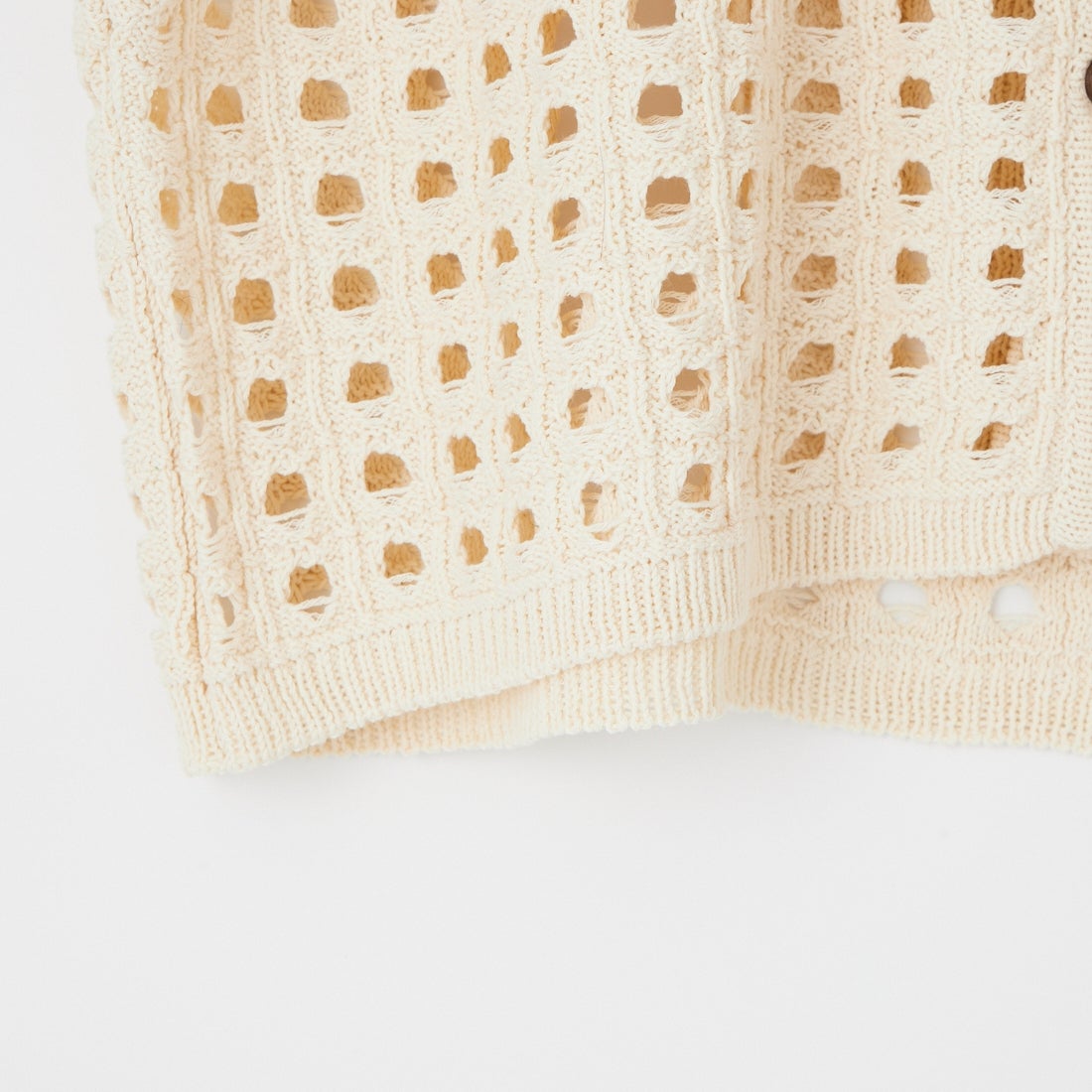 CHIGNON [シニヨン] メッシュボックスニットベスト [9561-098DP] O/WHITE