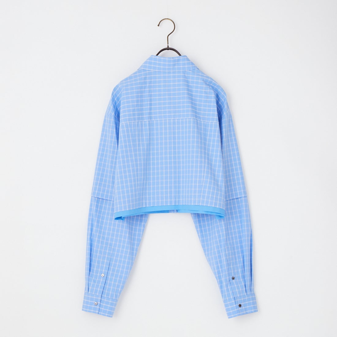 MAISON SPECIAL [メゾンスペシャル] 2WAYスリーブショートシャツ [21261315306] BLU