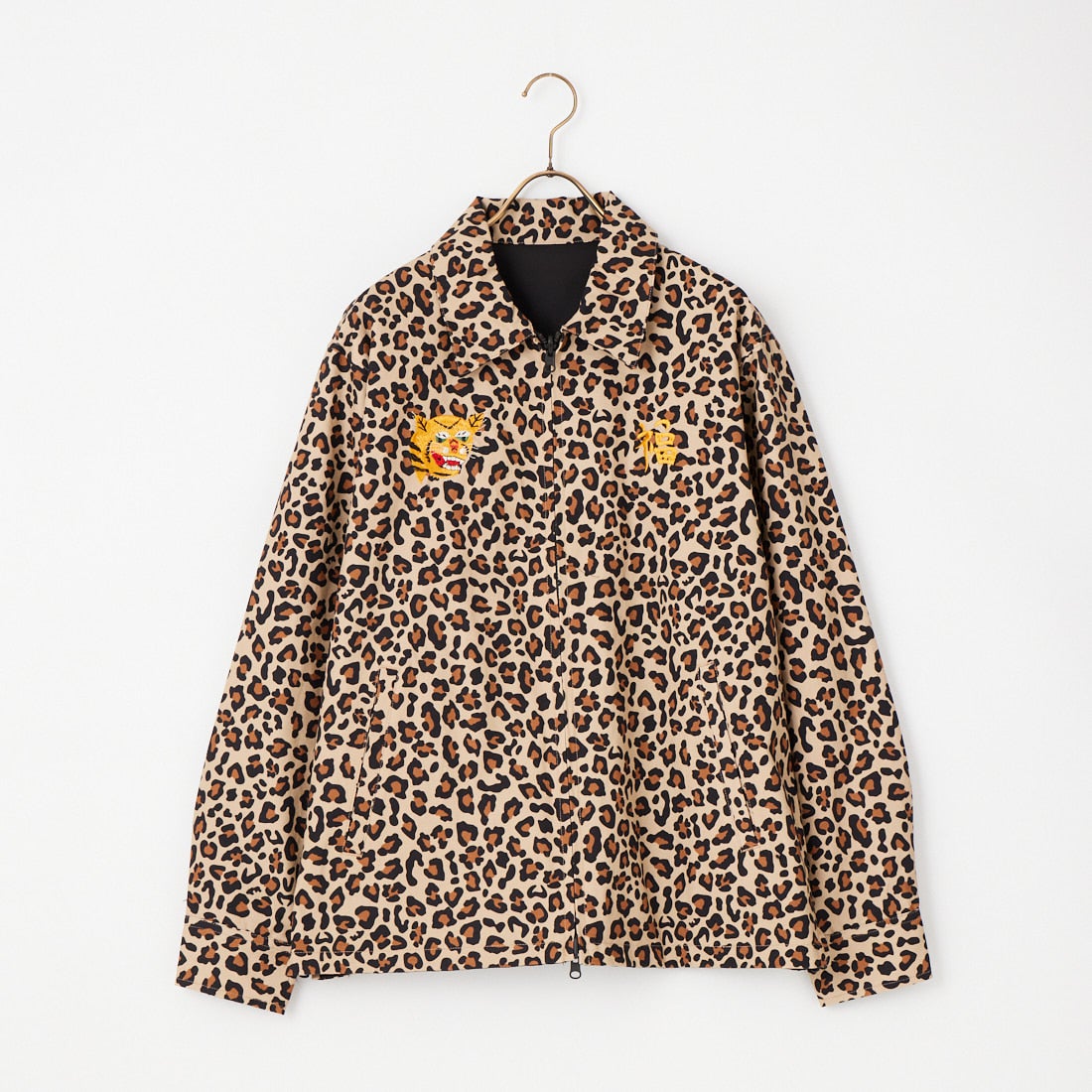 TAION [タイオン] ノンダウン リバーシブルベトナムジャケット [TAION-NDBS03JS] LEOPARD