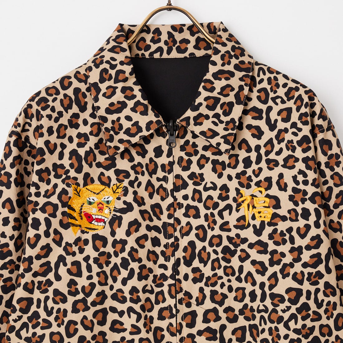 TAION [タイオン] ノンダウン リバーシブルベトナムジャケット [TAION-NDBS03JS] LEOPARD