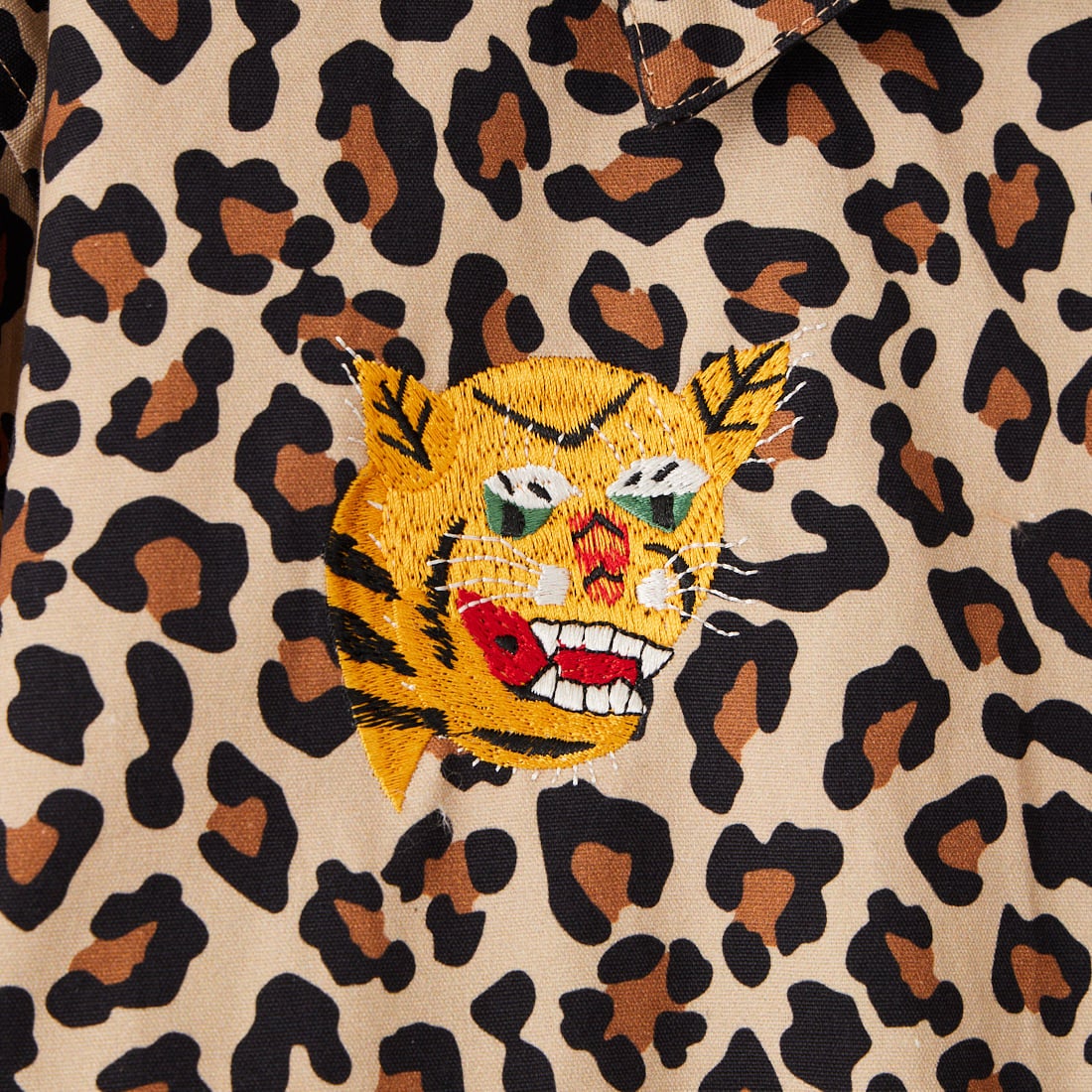 TAION [タイオン] ノンダウン リバーシブルベトナムジャケット [TAION-NDBS03JS] LEOPARD