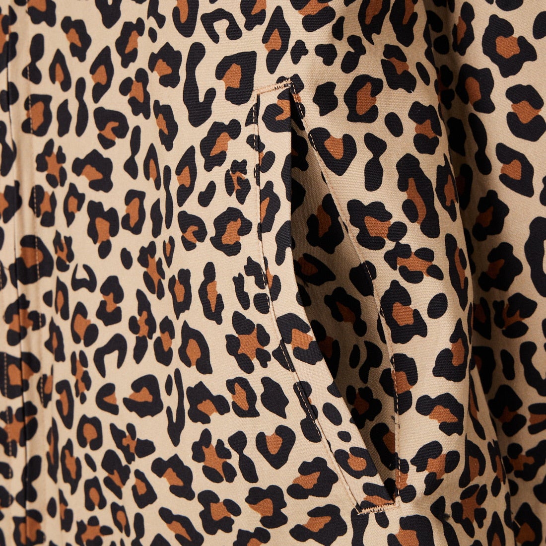 TAION [タイオン] ノンダウン リバーシブルベトナムジャケット [TAION-NDBS03JS] LEOPARD