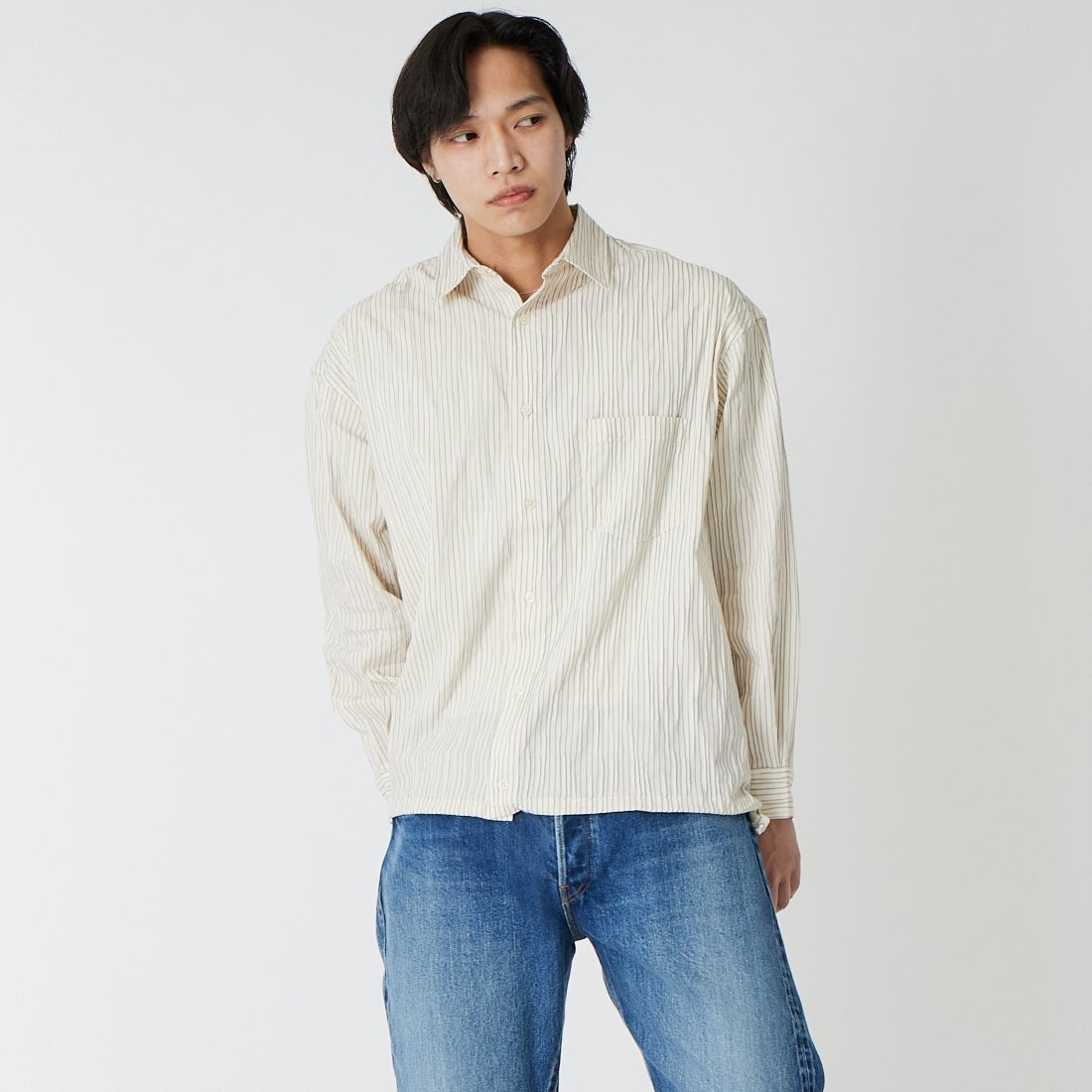 900 WHITE&&モデル身長：179cm 着用サイズ：1&&