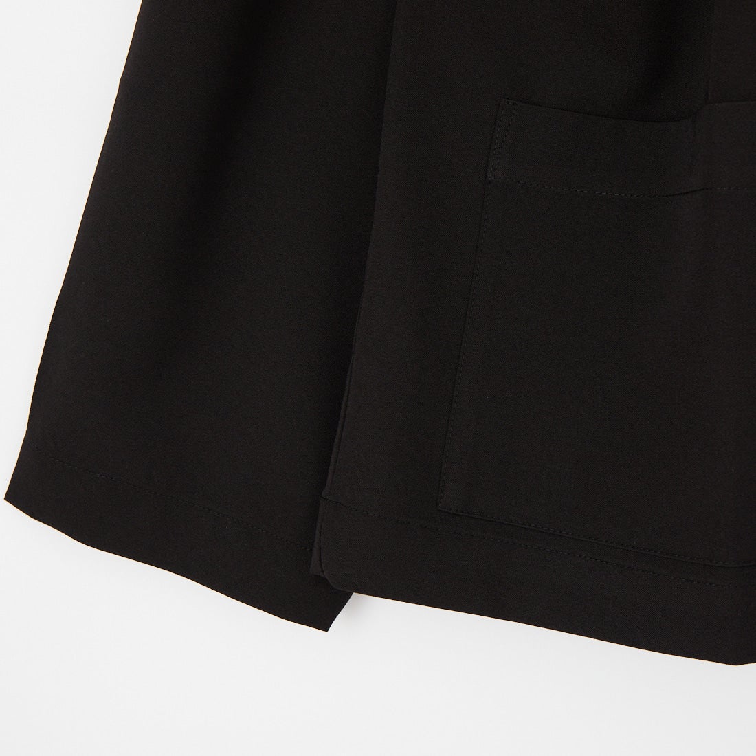 SLICK [スリック] トロピカルストレッチ ボタンレスカーディガン [5120229] 700 BLACK