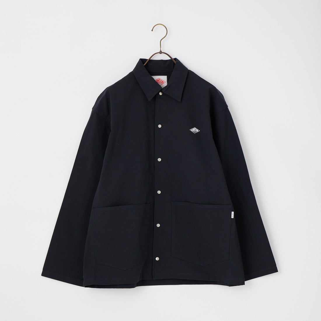 DANTON [ダントン] コットンリネンカバーオールシャツ [DT-B0240WCL] NAVY