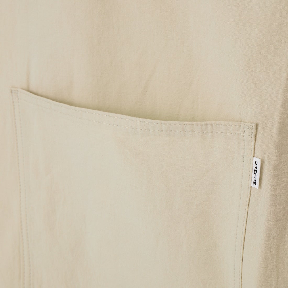 DANTON [ダントン] コットンリネンカバーオールシャツ [DT-B0240WCL] LT.BEIGE