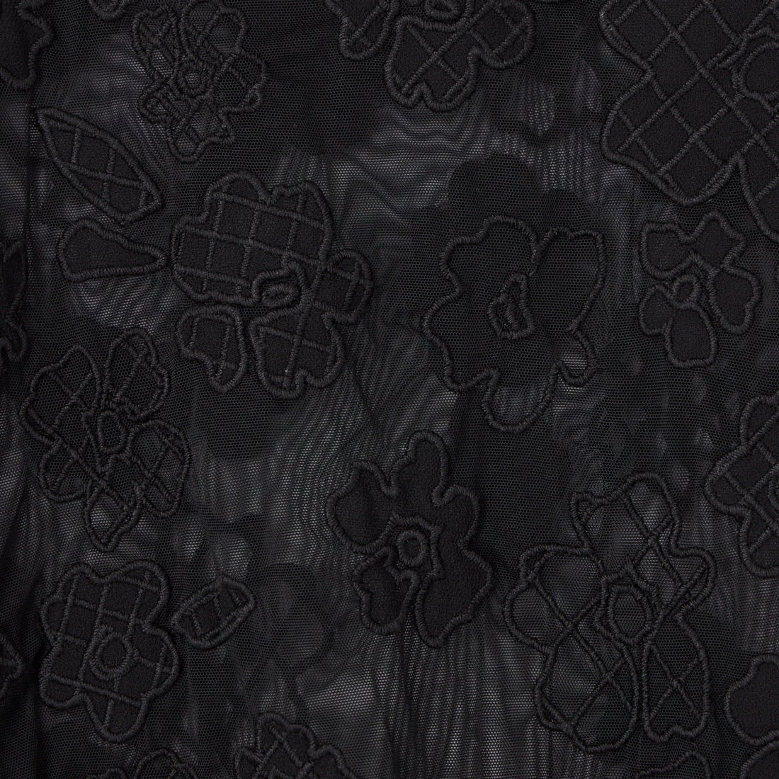 MAISON SPECIAL [メゾンスペシャル] フラワーエンブロイダリーシアートップス [21261415307] BLK