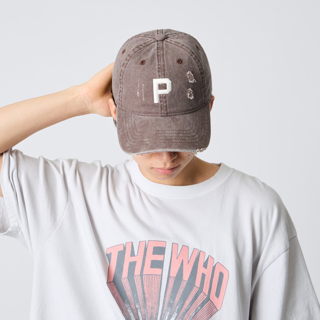 MANHATTAN PORTAGE [マンハッタンポーテージ] ダメージ6パネルキャップ [MP387-26S00] 061 BROWN