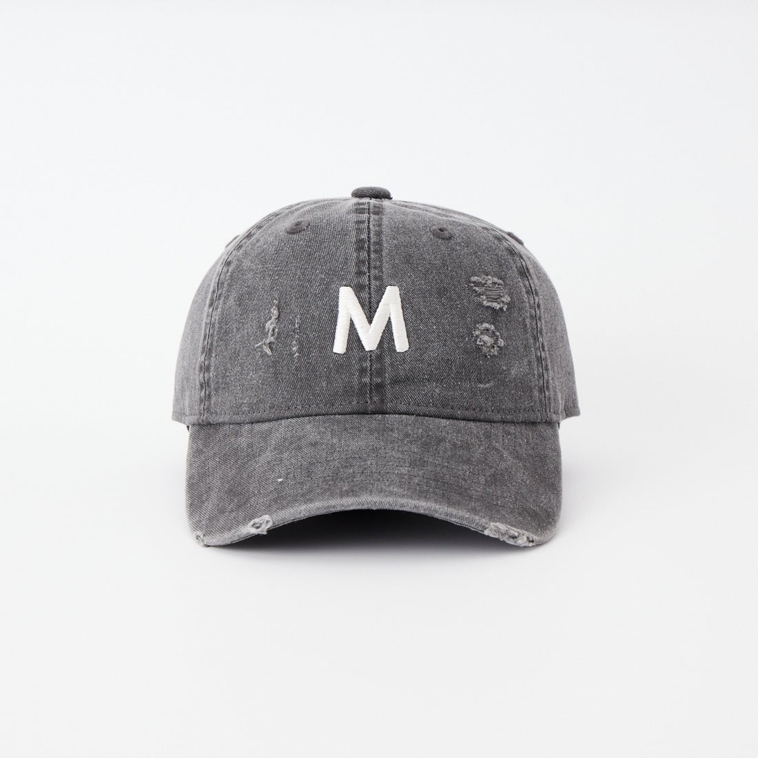 MANHATTAN PORTAGE [マンハッタンポーテージ] ダメージ6パネルキャップ [MP387-26S00] 011 BLACK