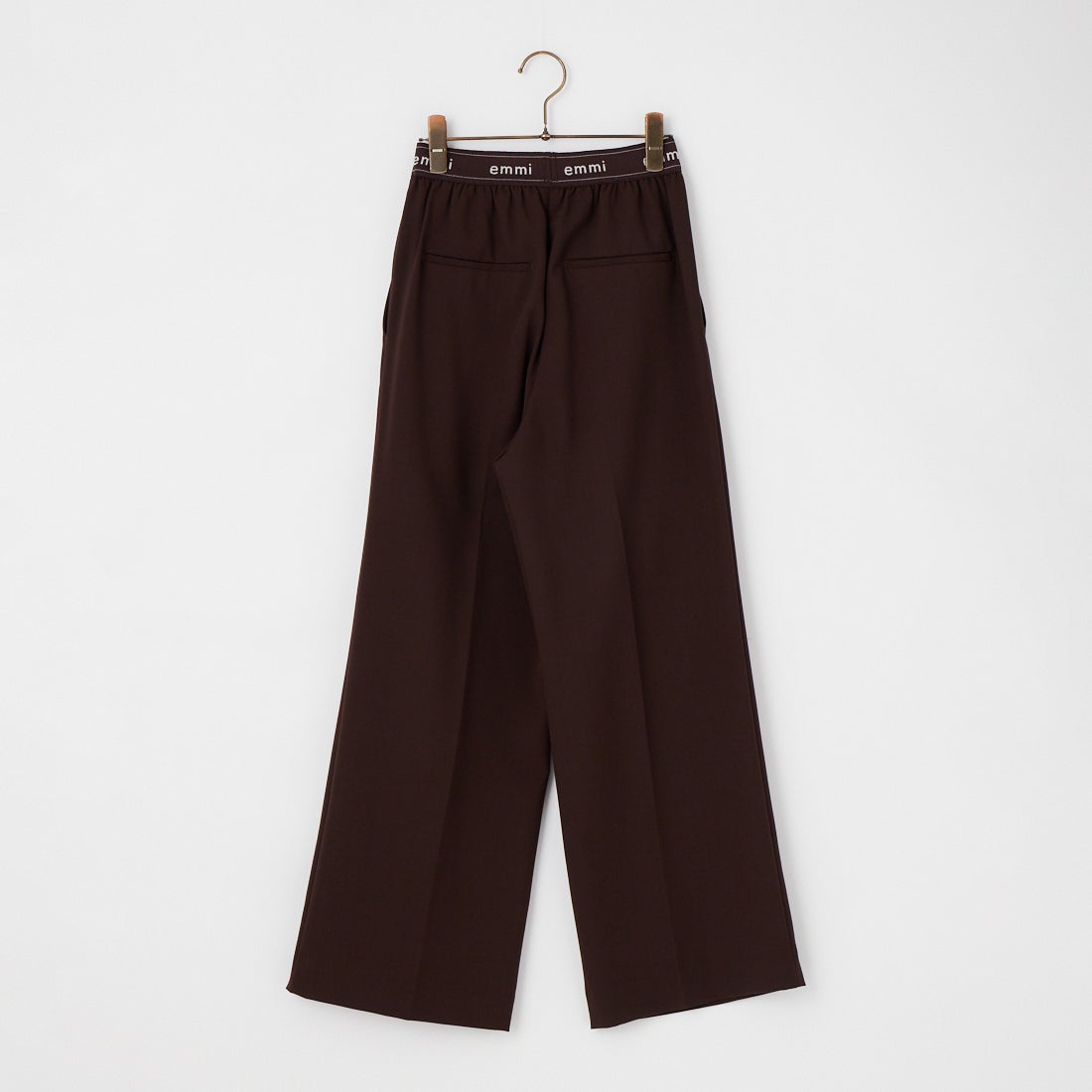 emmi [エミ] ゴムジャガードイージーパンツ [13WFP261076] BRW