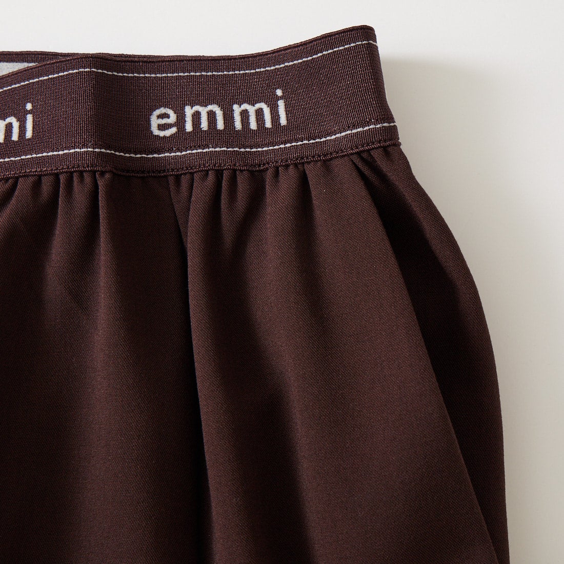 emmi [エミ] ゴムジャガードイージーパンツ [13WFP261076] BRW