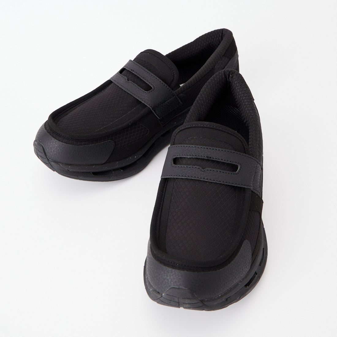 MOISTHROUGH 360 [モイスルー360] HOBALIPS ローファー [M1111M] BLACK