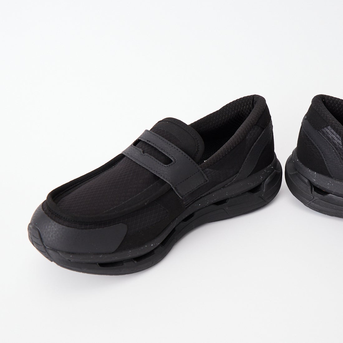 MOISTHROUGH 360 [モイスルー360] HOBALIPS ローファー [M1111M] BLACK