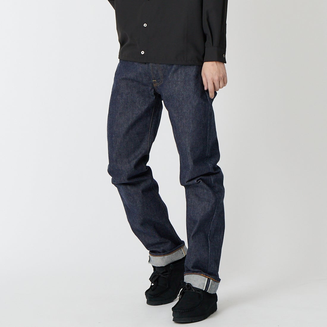 NON WASH&&モデル身長：179cm 着用サイズ：31&&