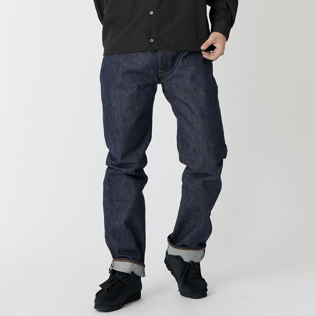 DENIME [ドゥニーム] Lot 224 66モデルジーンズ [224] DENIME [ドゥニーム] Lot 224 66モデルジーンズ [224] NON WASH &&モデル身長：179cm 着用サイズ：31&&