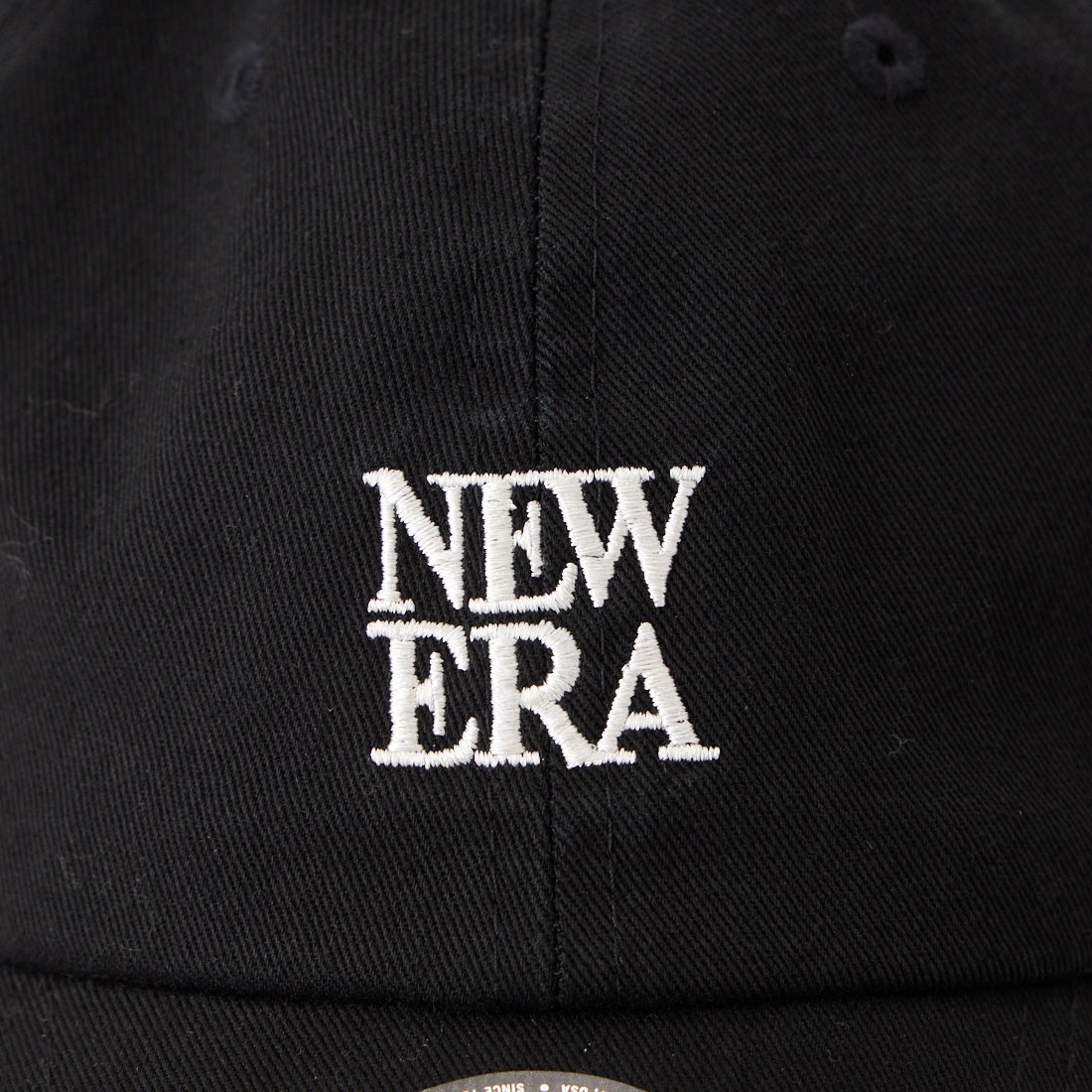 NEW ERA [ニューエラ] カジュアルクラシック スクエアロゴキャップ [14744729] BLK
