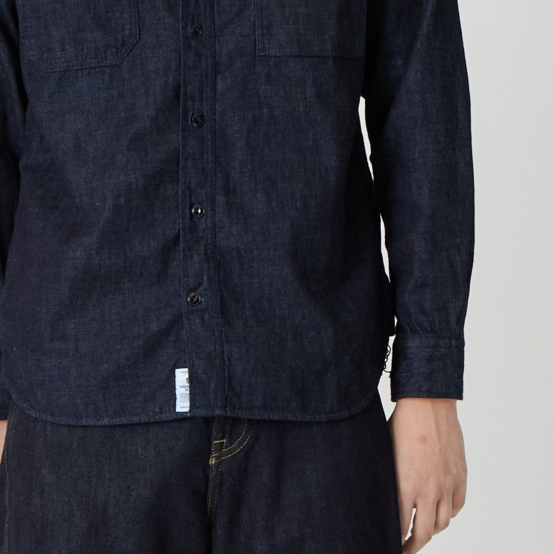 MOMOTARO JEANS [モモタロウ ジーンズ] トリプルステッチ ロングスリーブデニムシャツ [MMLS1000] ID