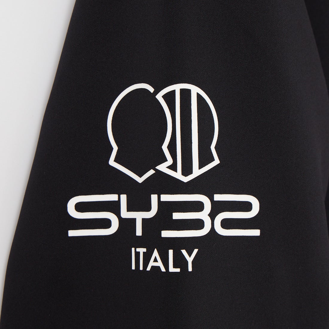 SY32 GOLF [エスワイサーティトゥ ゴルフ] ダブルニットエンボストラックジャケット [SYG-26S1-07] BLACK