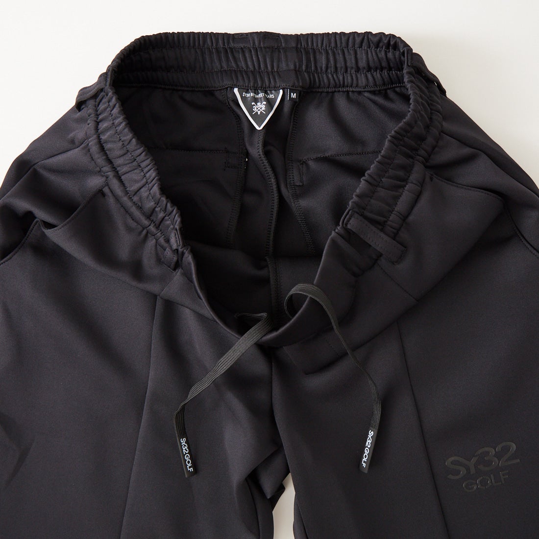 SY32 GOLF [エスワイサーティトゥ ゴルフ] ダブルニットロングパンツ [SYG-26S1-09] BLACK