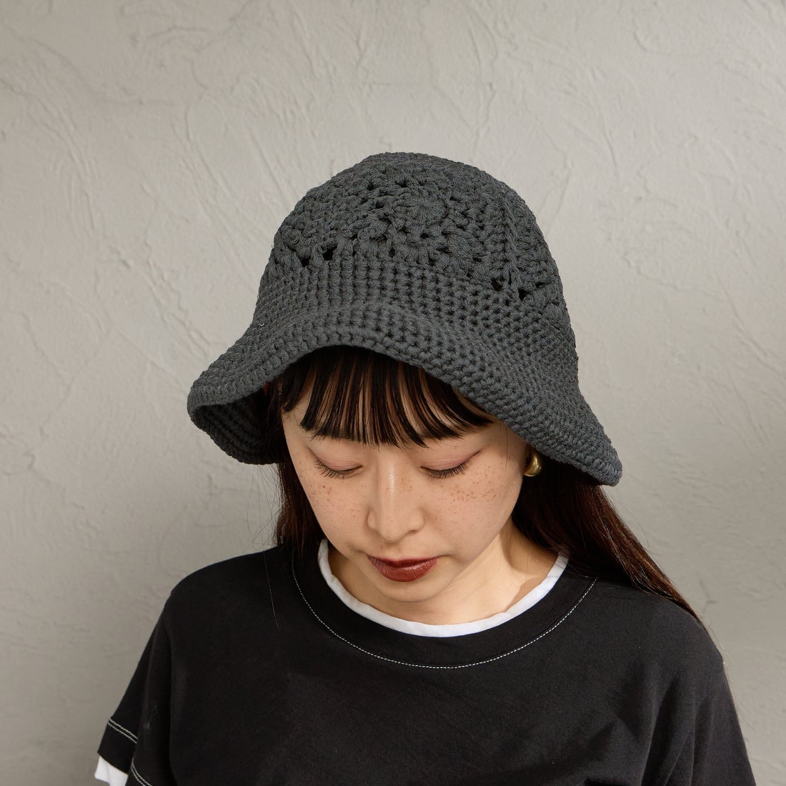 HALO COMMODITY [ハロ コモディティー] ペタルニットハット [H261-603] C.GREY