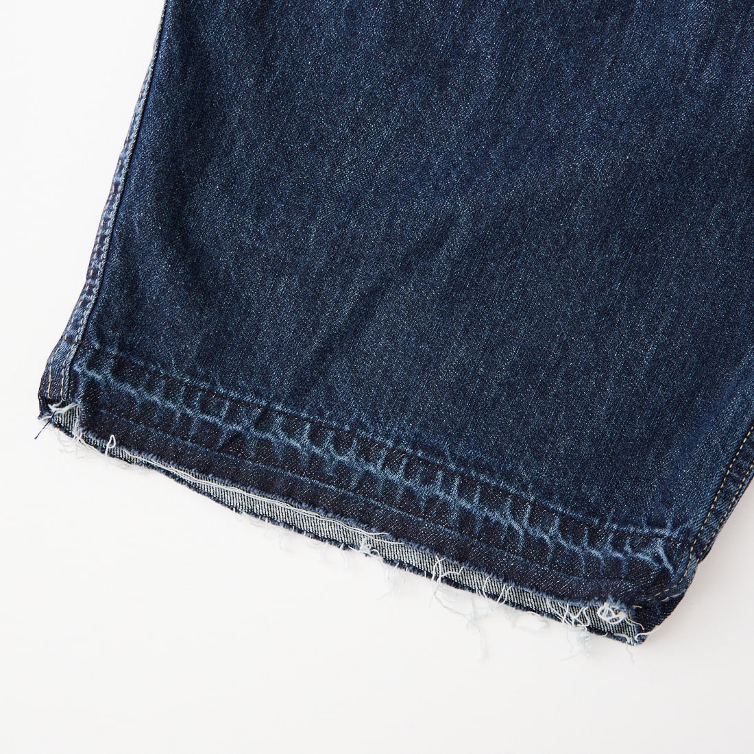 tumugu: [ツムグ] 9ozデニム/ヒッコリーストライプ フル丈パンツ [TB26110] 795 INDIGO