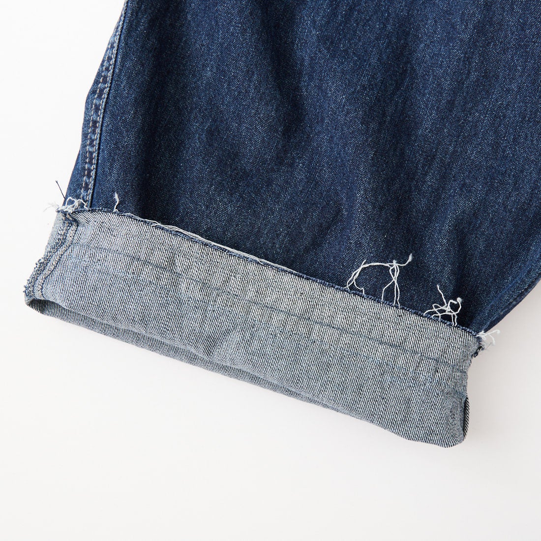 tumugu: [ツムグ] 9ozデニム/ヒッコリーストライプ フル丈パンツ [TB26110] 795 INDIGO