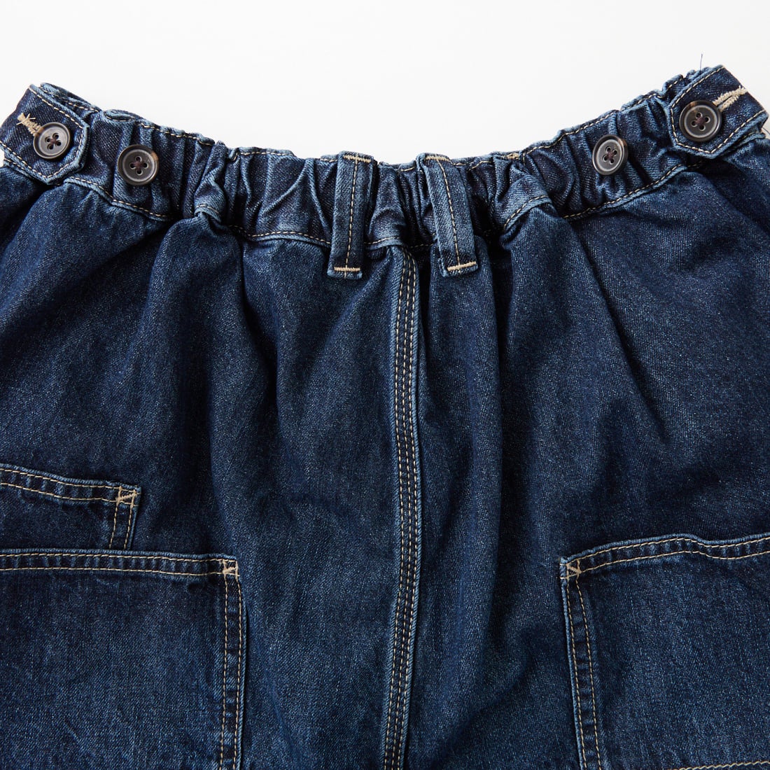 tumugu: [ツムグ] 9ozデニム/ヒッコリーストライプ フル丈パンツ [TB26110] 795 INDIGO