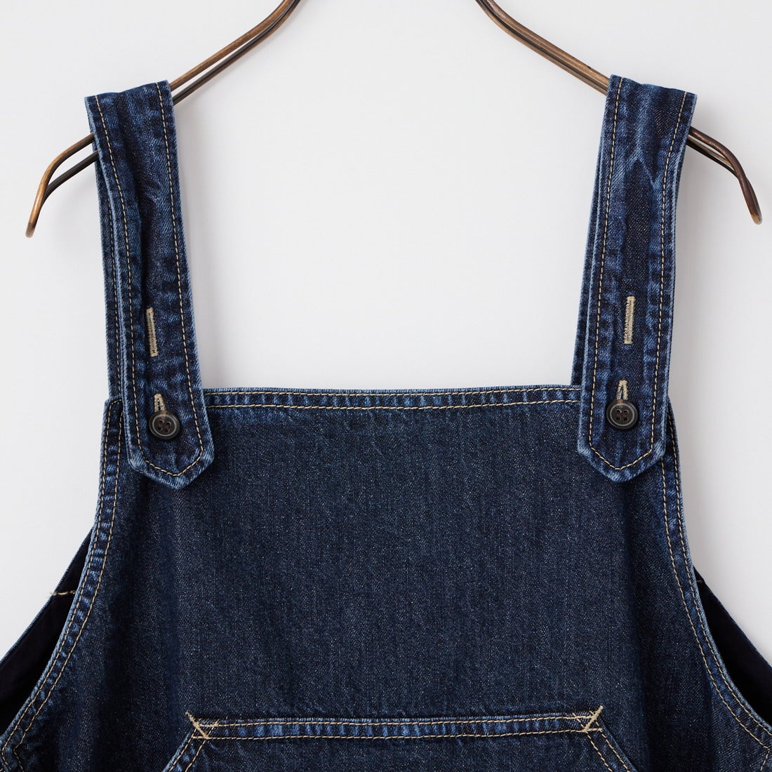 tumugu: [ツムグ] 9ozデニム/ヒッコリーストライプ 2WAYベスト [TB26107] 795 INDIGO