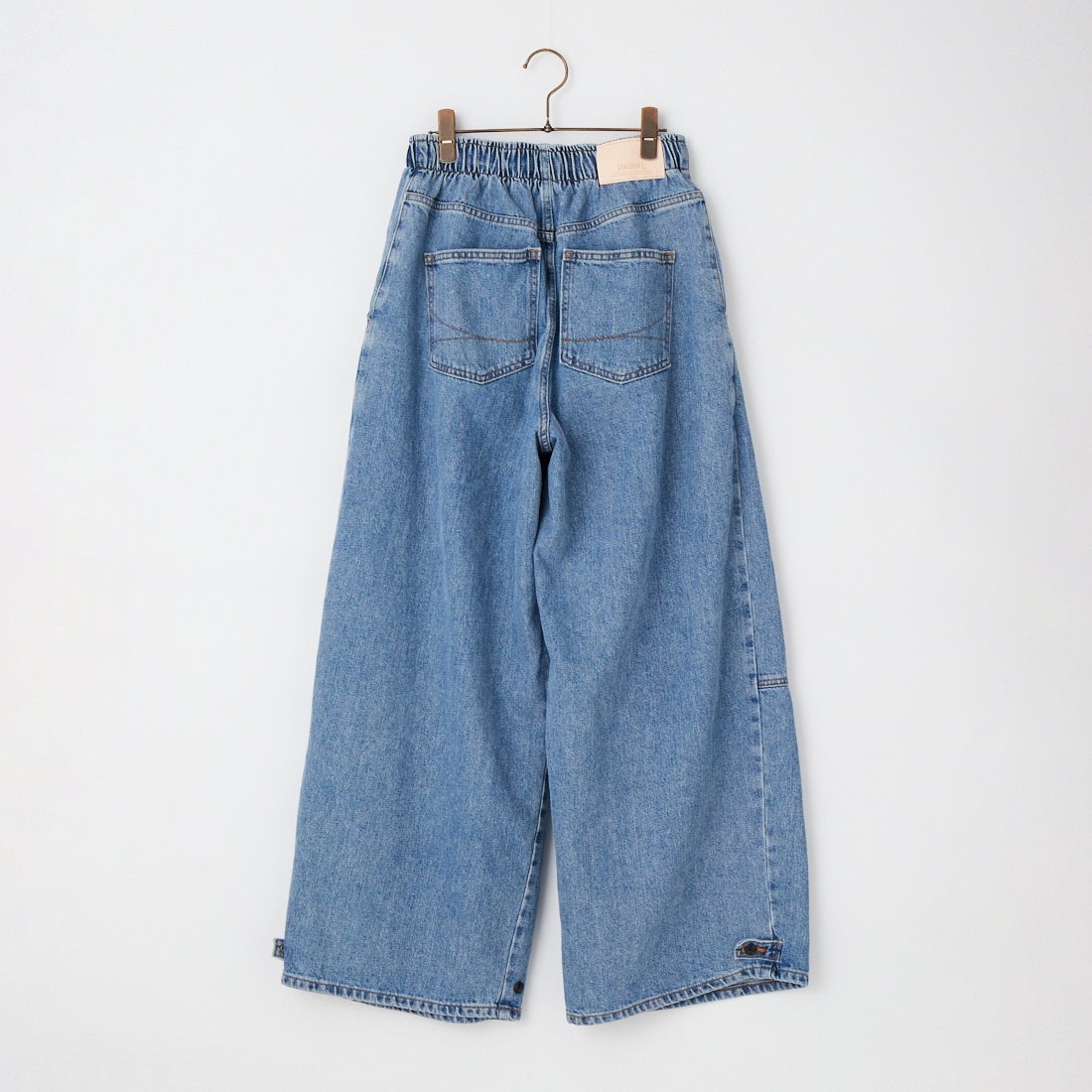 SOMETHING [サムシング] ドローストリングバルーンワイドパンツ [SA1108] 94 L.BLUE