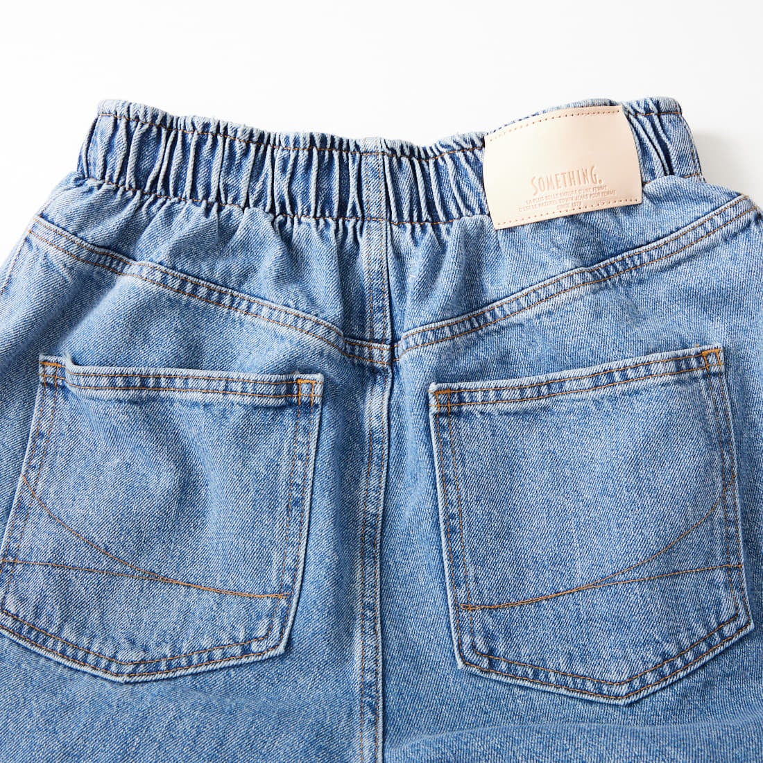 SOMETHING [サムシング] ドローストリングバルーンワイドパンツ [SA1108] 94 L.BLUE