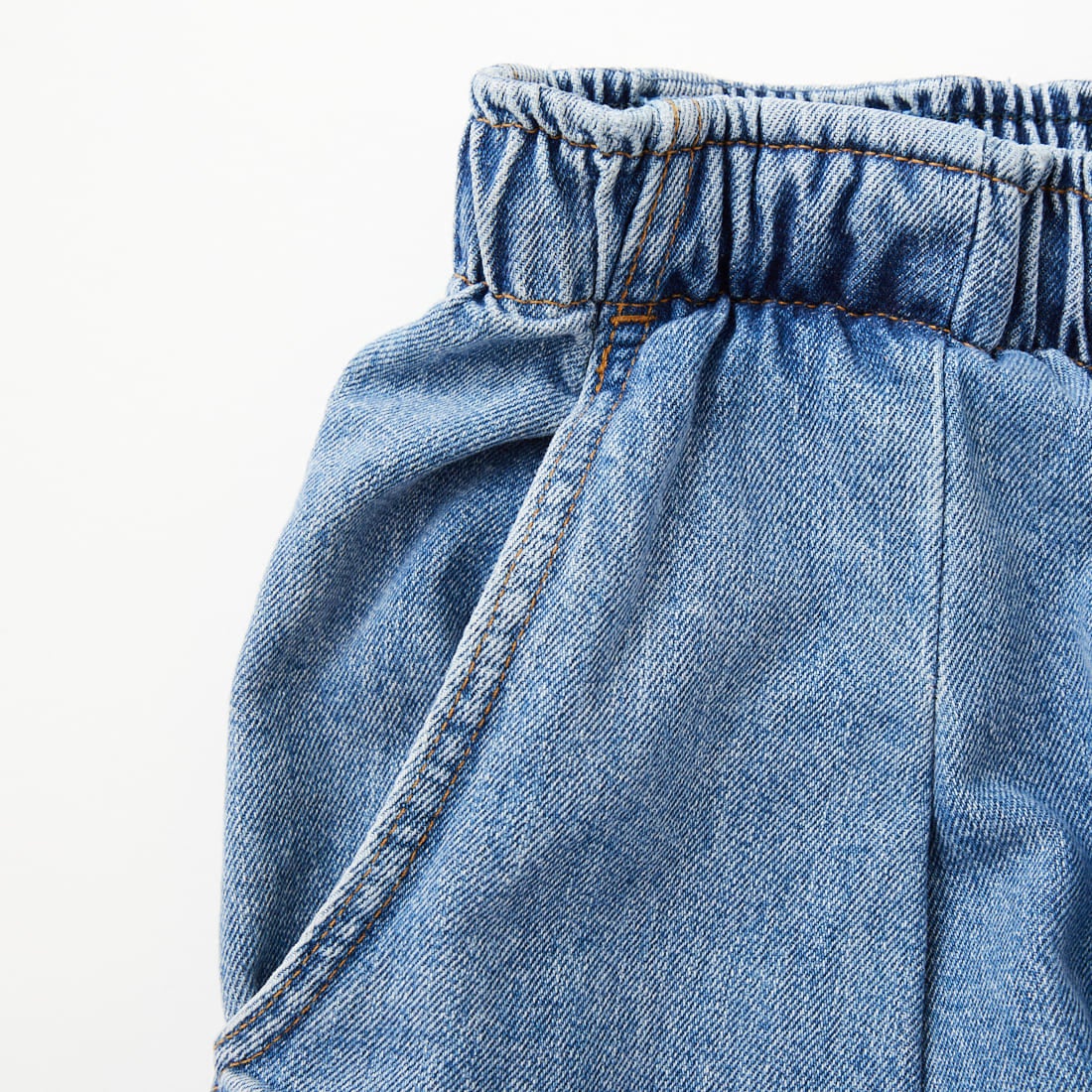 SOMETHING [サムシング] ドローストリングバルーンワイドパンツ [SA1108] 94 L.BLUE