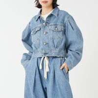 94 L.BLUE&&モデル身長：162cm 着用サイズ：F&&